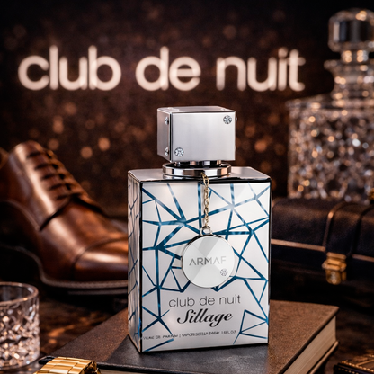 Perfume Armaf Club de Nuit Sillage 105ml Unisex – Clon Premium de Creed Silver Mountain Water con Duración Extrema