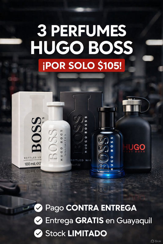 Perfumes Hugo Boss Unlimited - Bottle Night - Just Diferent 100 ml