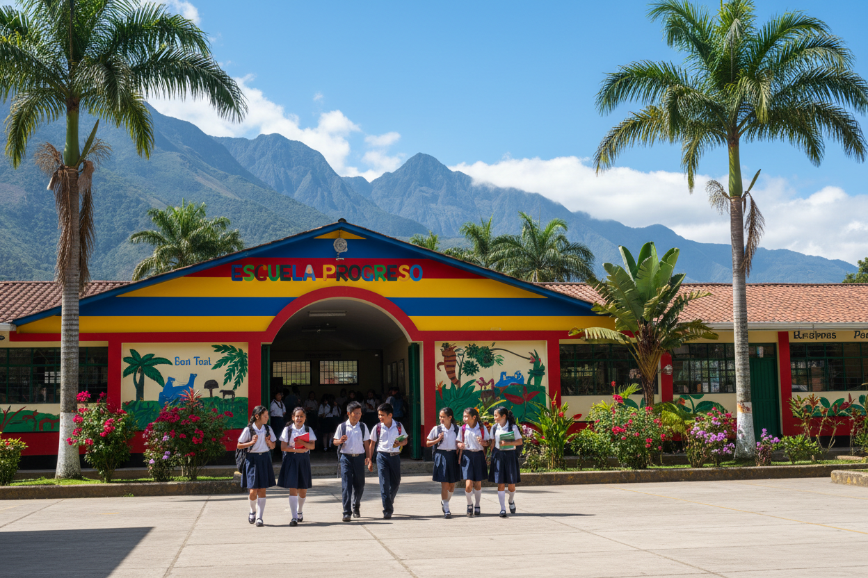 Foto de colegio de ecuador